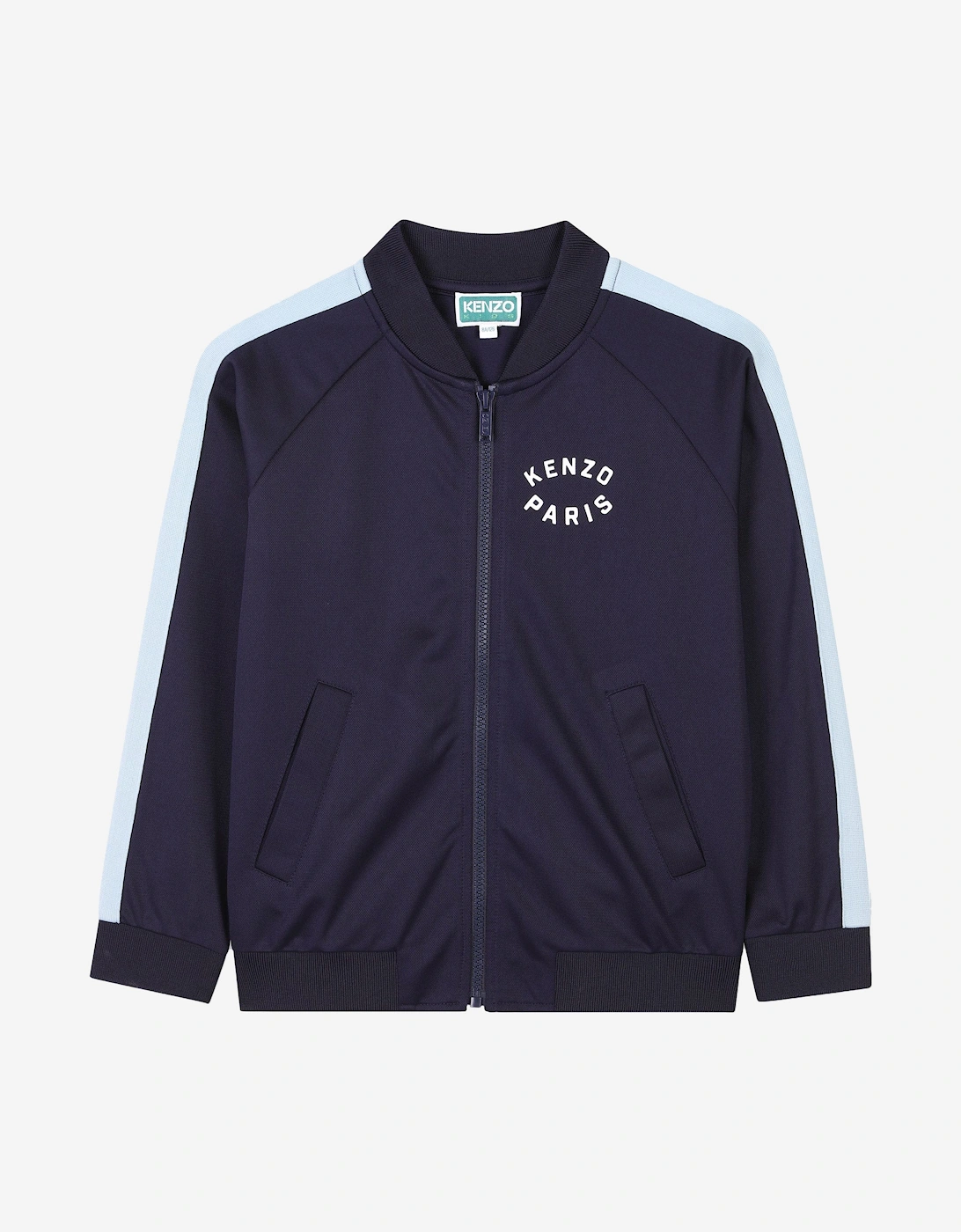 Kids Logo Track Jacket in Navy, 5 of 4
