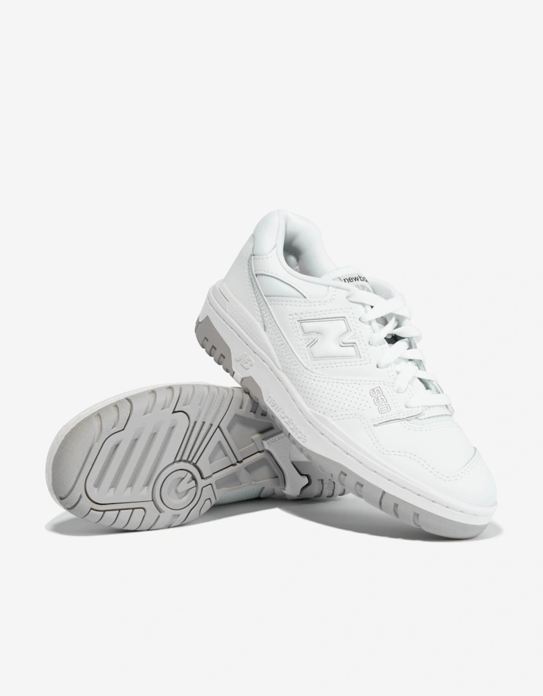 Kids 550 Logo Trainers in White
