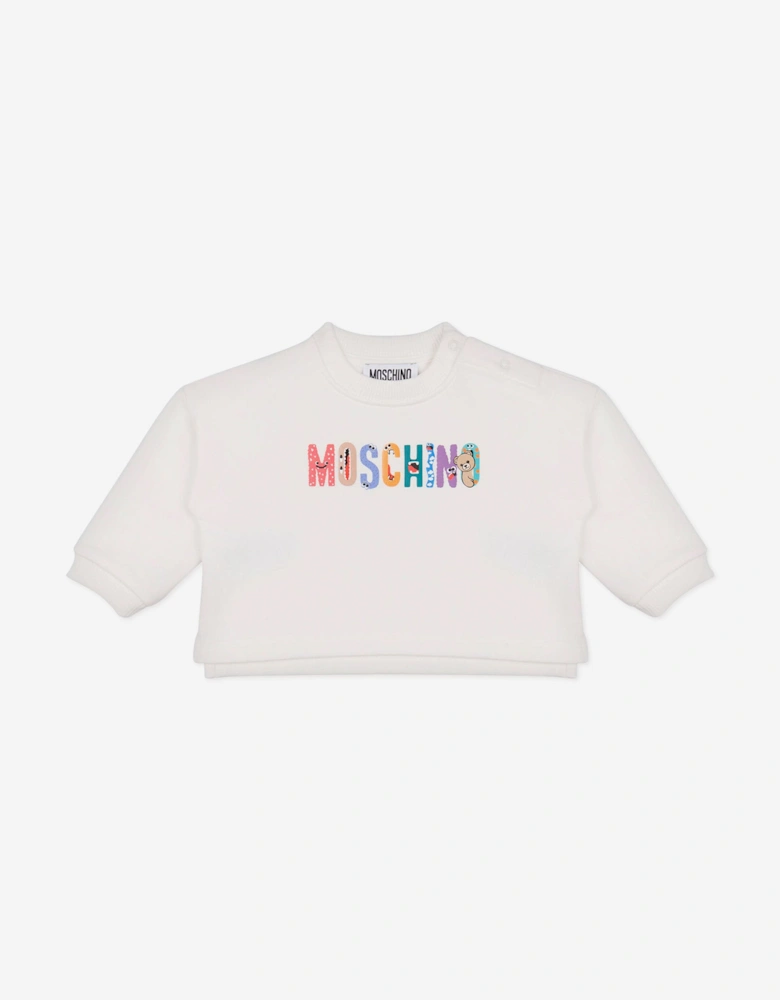 Baby Logo Tracksuit in Ivory