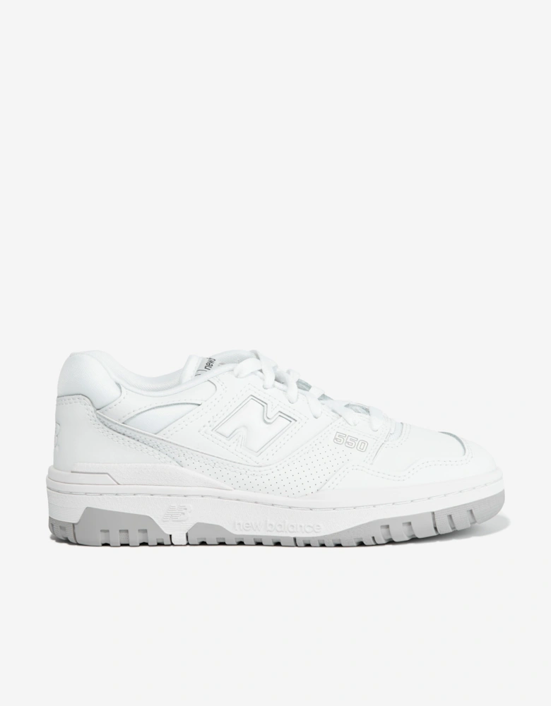 Kids 550 Logo Trainers in White