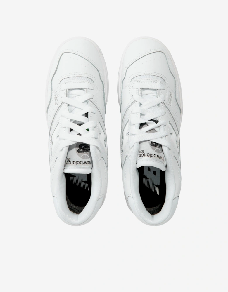 Kids 550 Logo Trainers in White