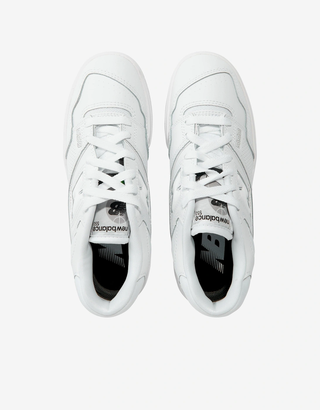 Kids 550 Logo Trainers in White