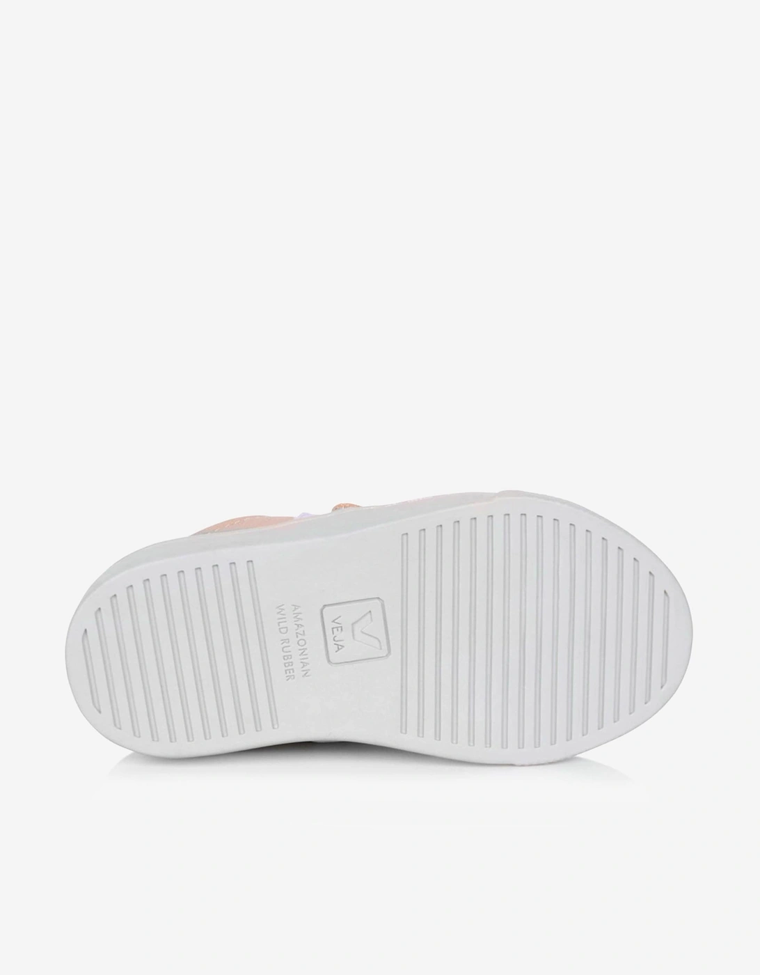 Girls Small Esplar Velcro Trainers in Gold