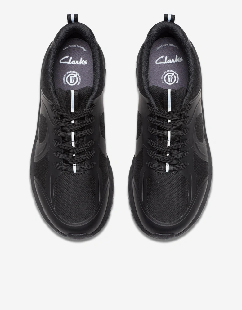 Boys Selva Edge Trainers in Black