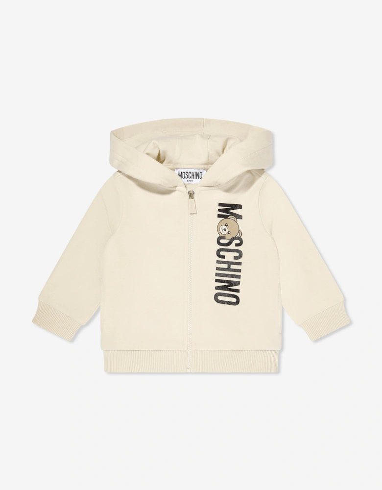 Baby Bear Logo Tracksuit in Beige