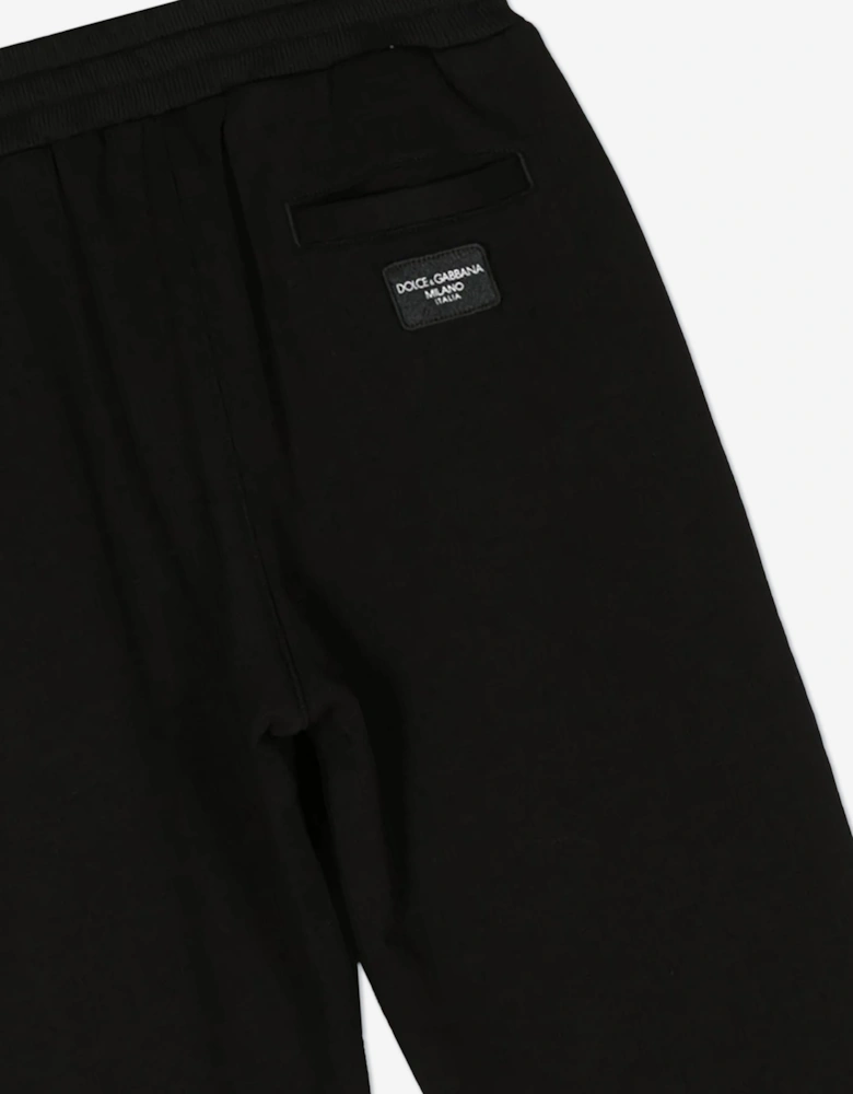 Boys Logo Joggers in Black