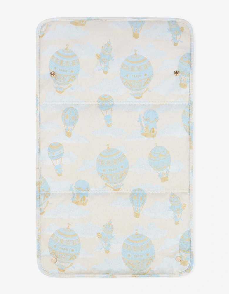 Baby Hot Air Balloons Changing Bag in Blue (38cm)