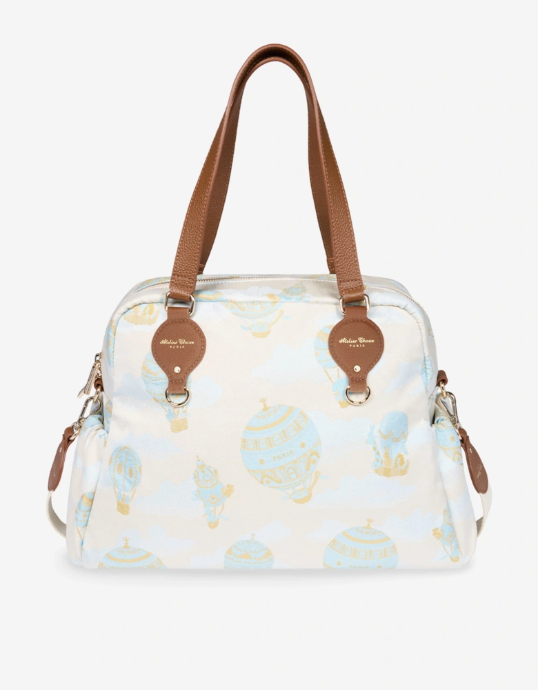 Baby Hot Air Balloons Changing Bag in Blue (38cm)