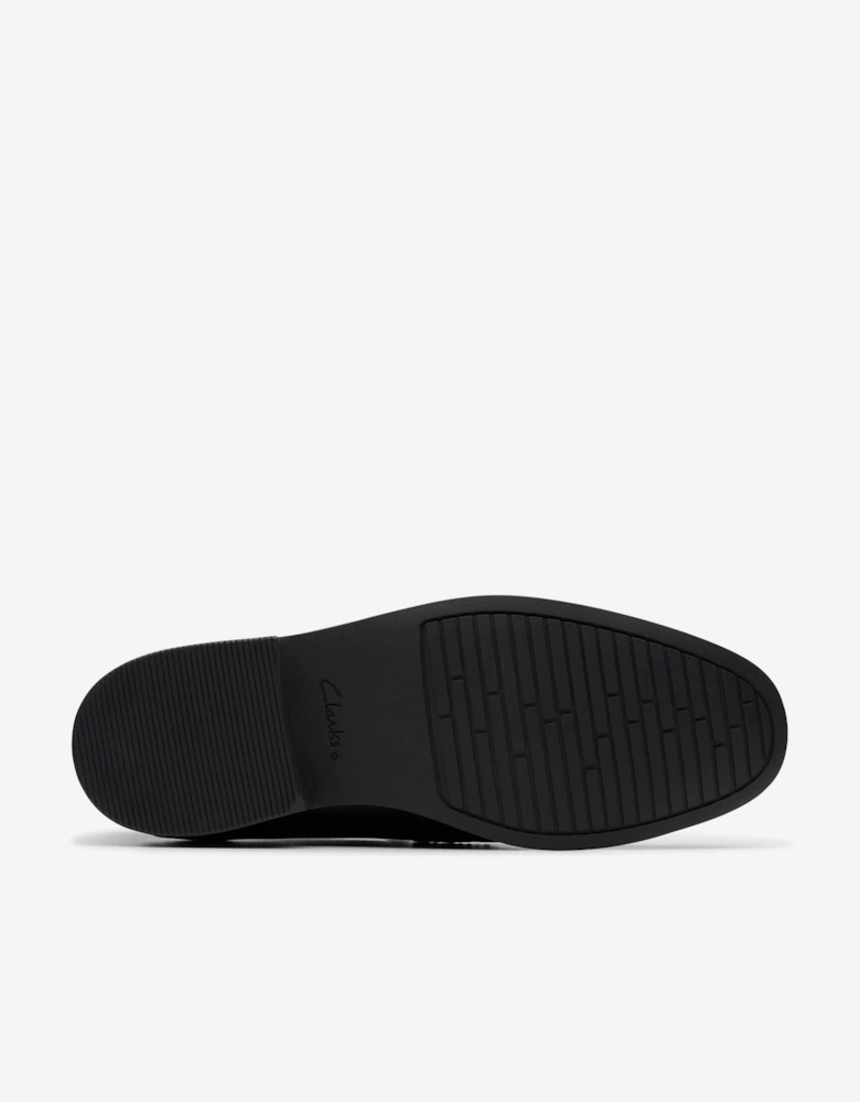 Boys Leather Jonwin Craft Shoes in Black