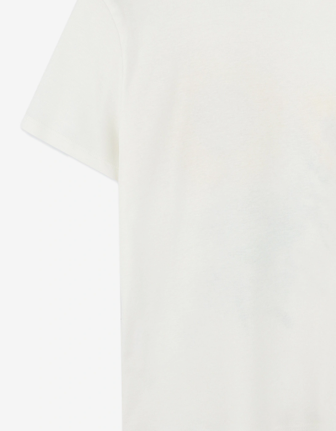 Kids Sunflower Print T-Shirt in Ivory