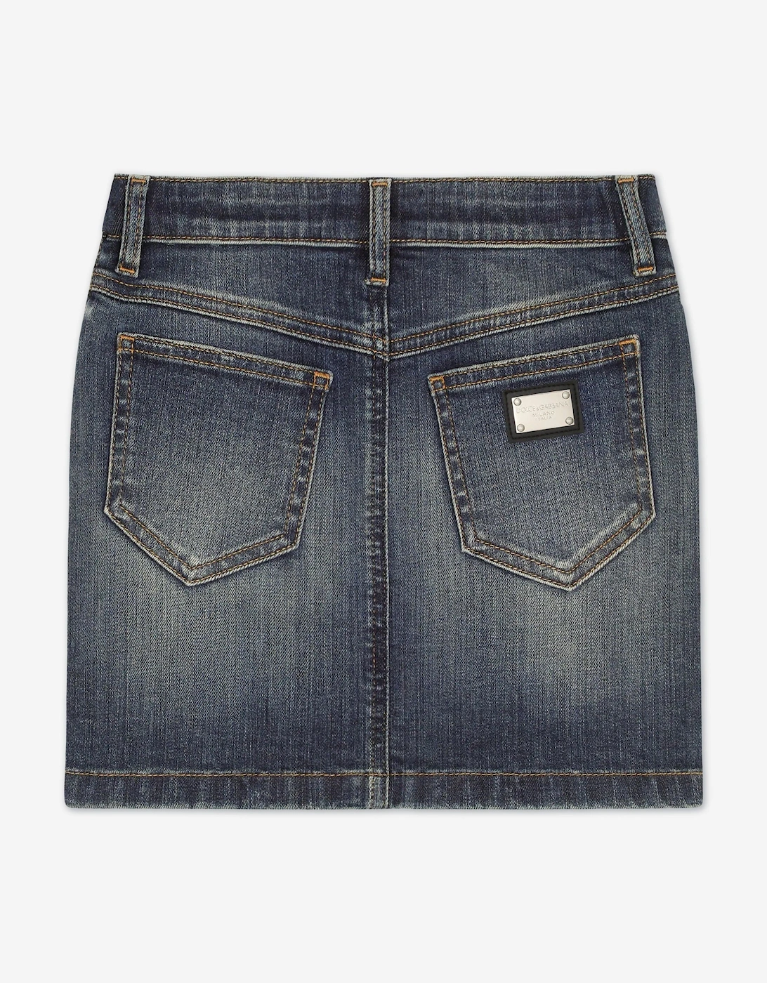 Girls Denim Skirt in Blue
