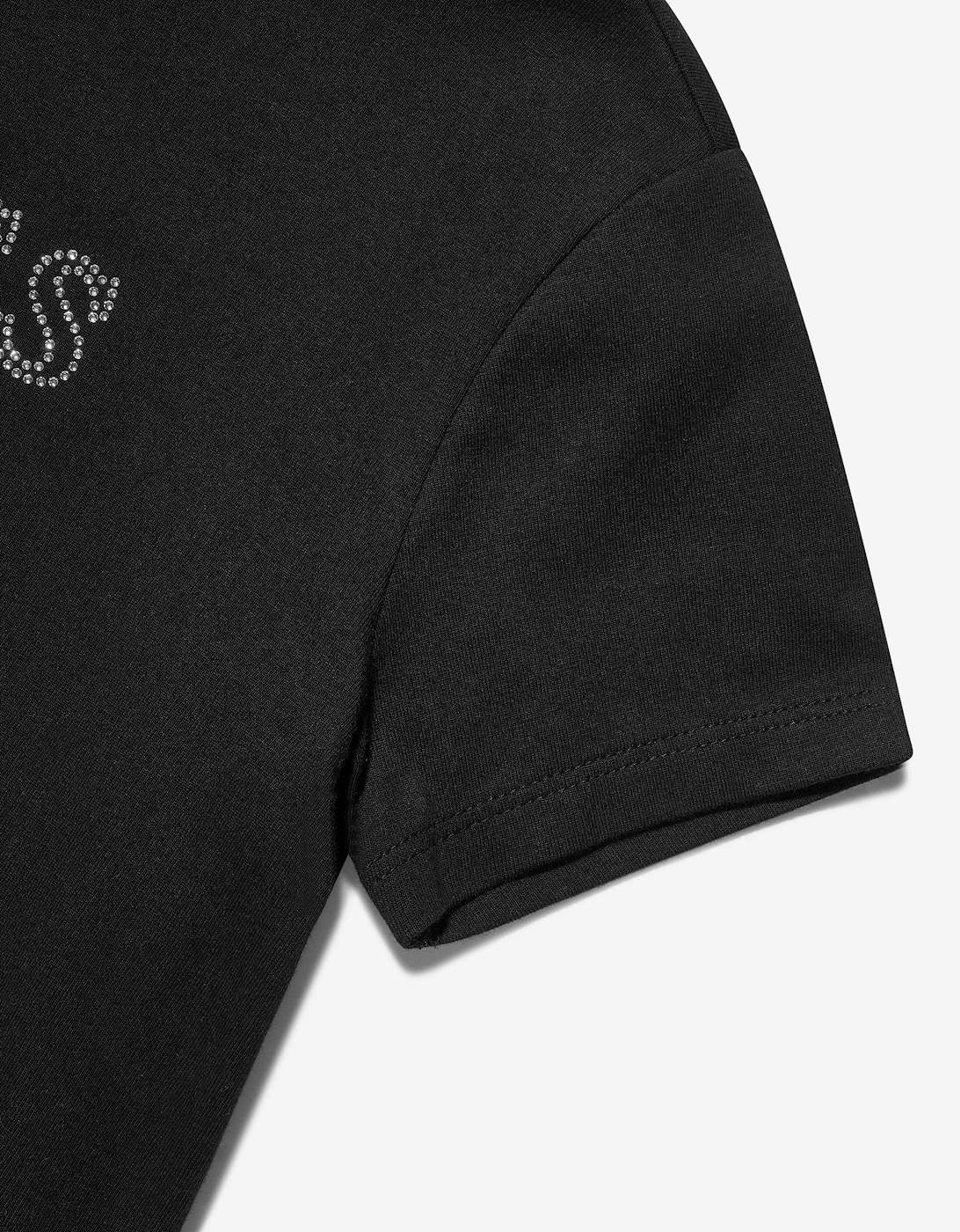 Girls Logo T-Shirt in Black