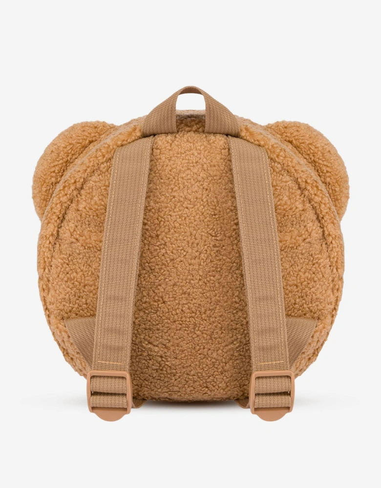 Kids Teddy Bear Backpack in Brown (20.5cm)