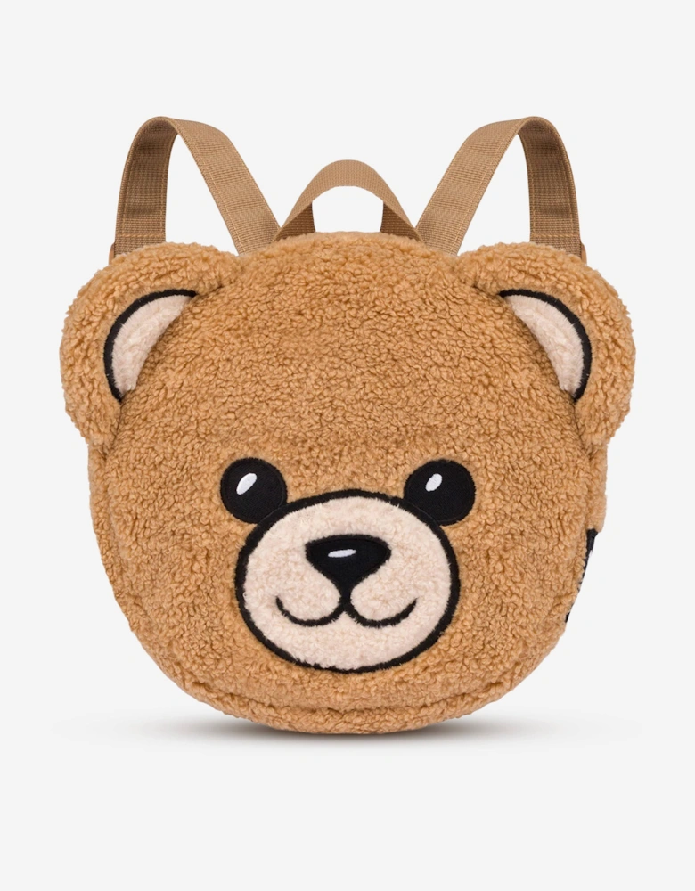 Kids Teddy Bear Backpack in Brown (20.5cm)