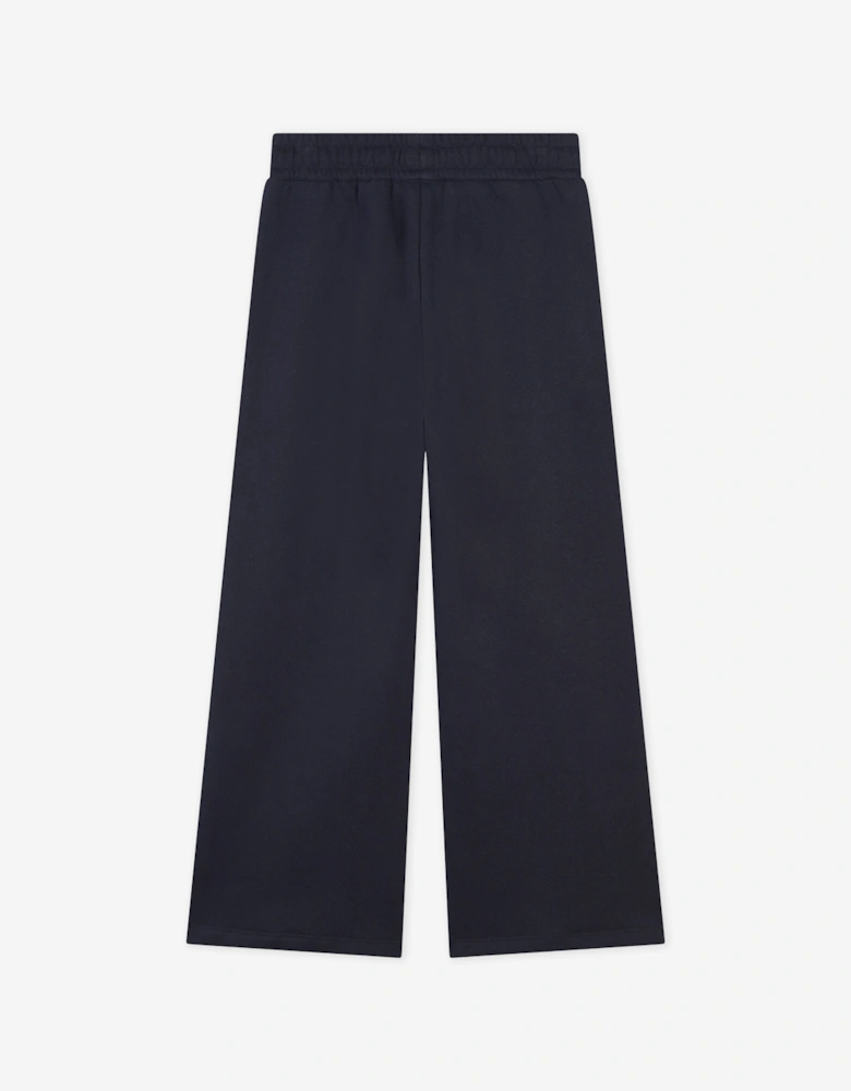Girls Fleece Trousers in Navy