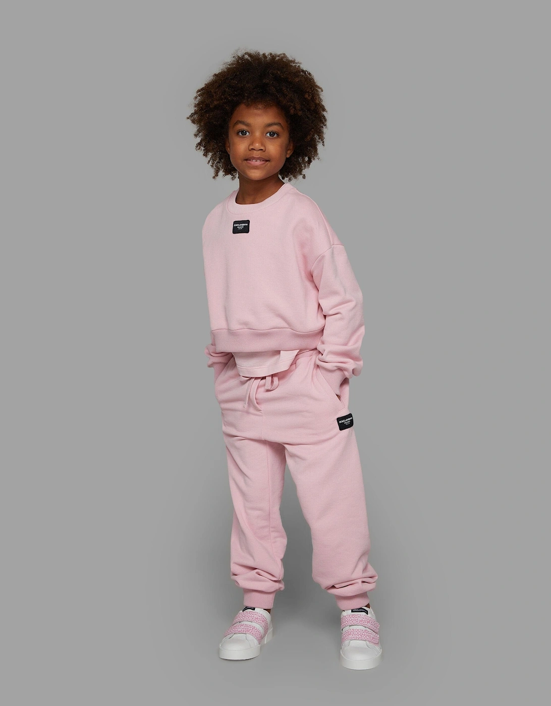 Girls Logo Joggers in Pink