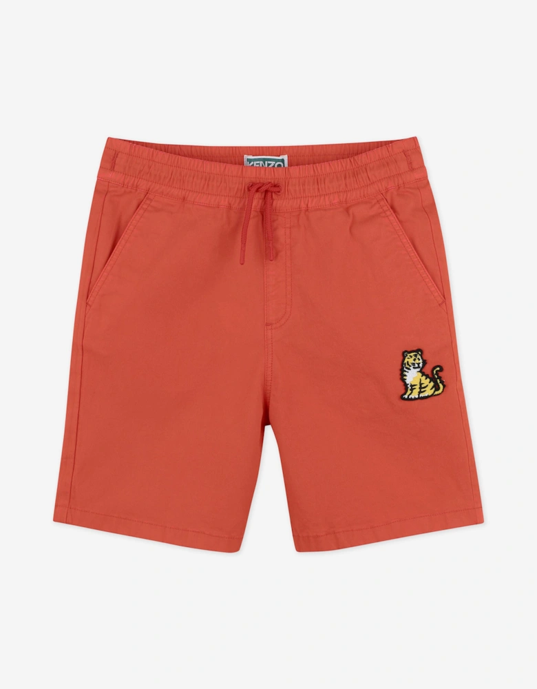 Boys Kotora Bermuda Shorts in Red