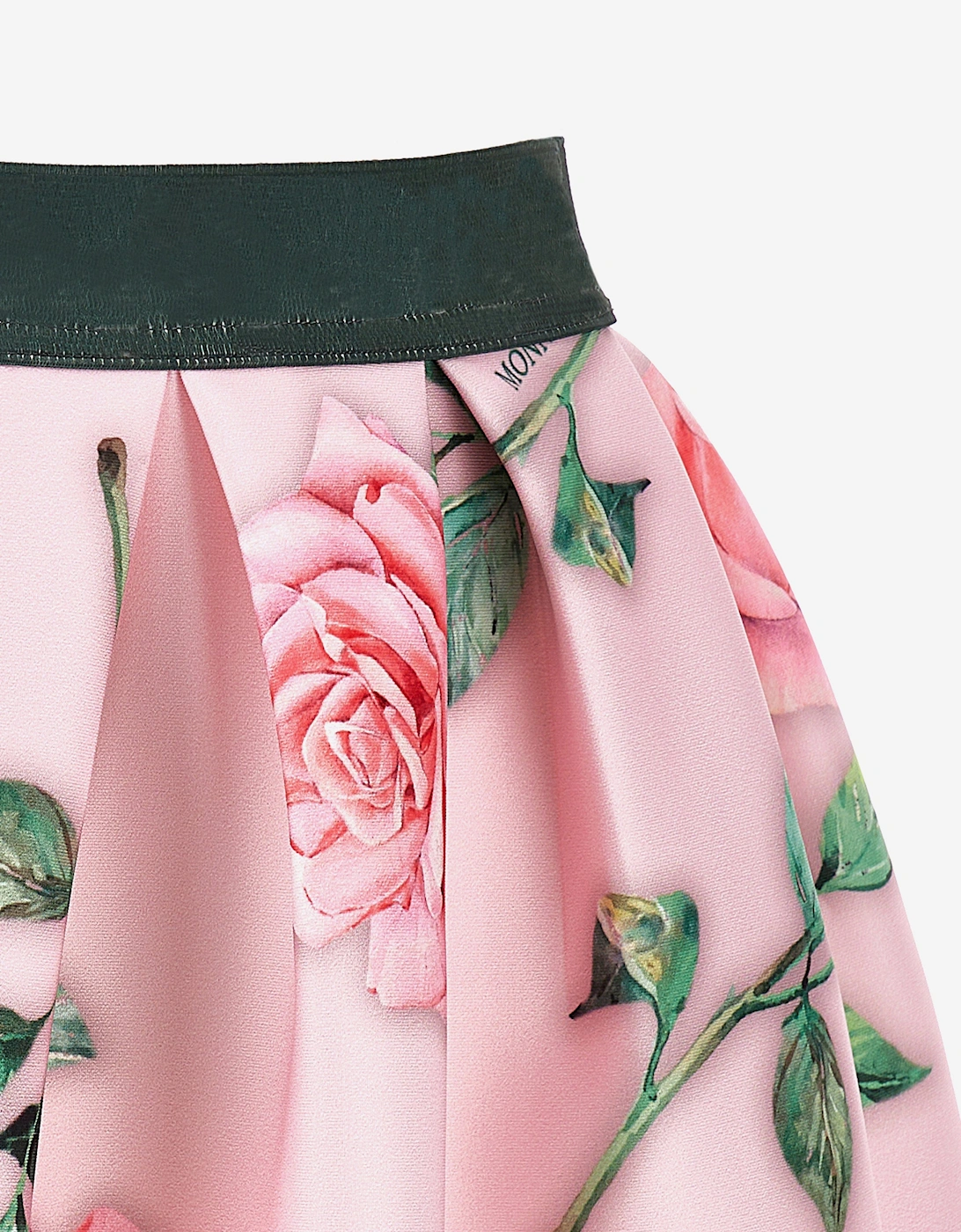 Girls Neoprene Rose Skirt in Pink