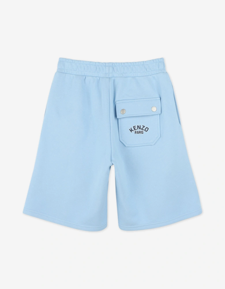 Boys Tiger Bermuda Shorts in Blue