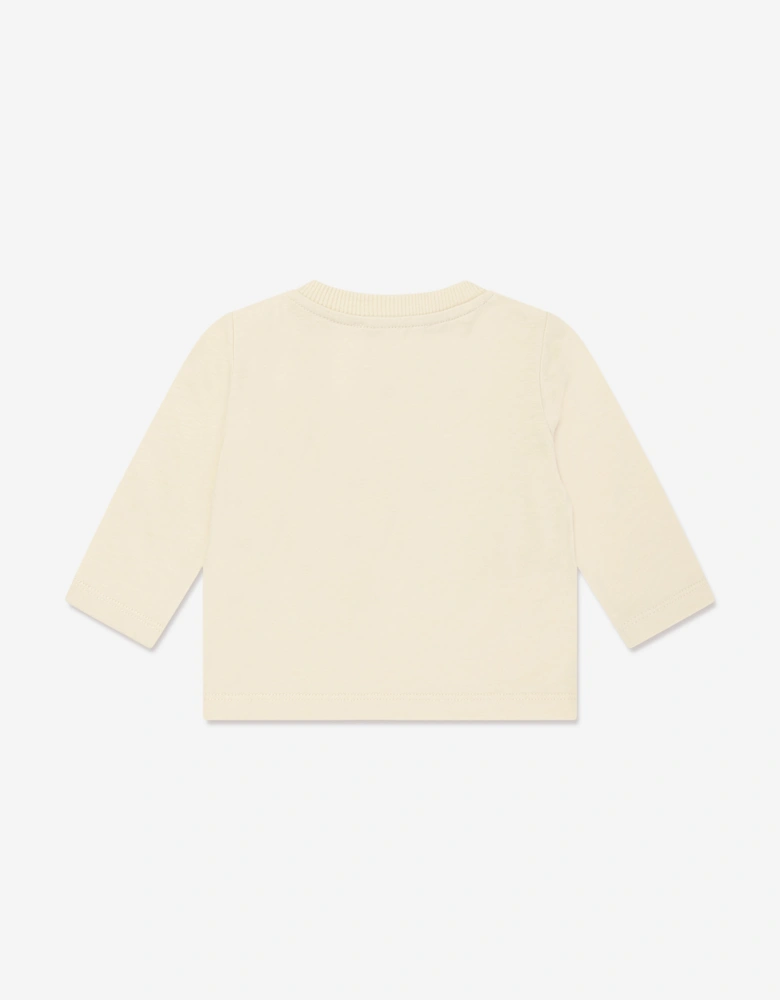 Baby Fawn and Teddy T-Shirt in Beige