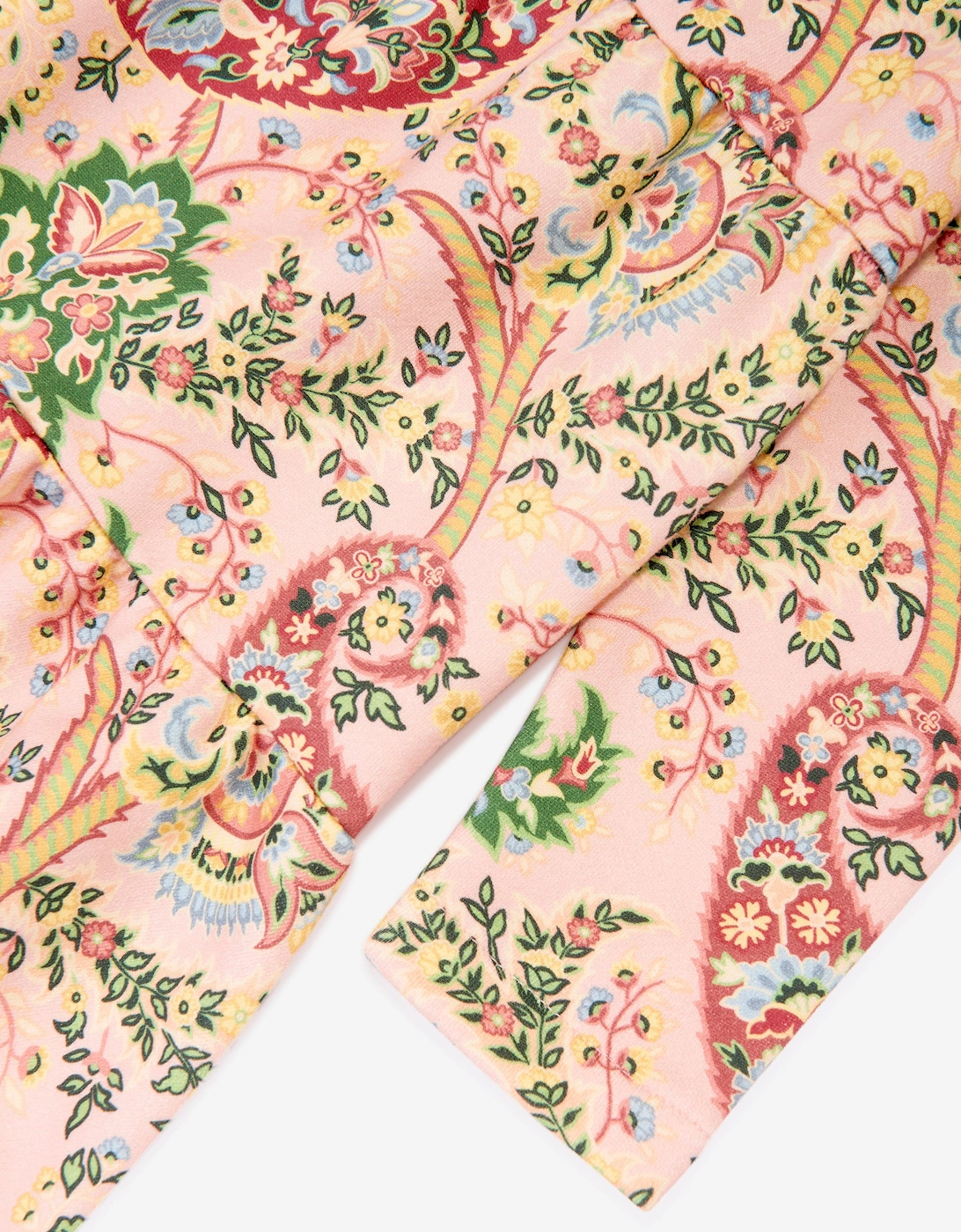 Girls Paisley Print Dress in Multicolour