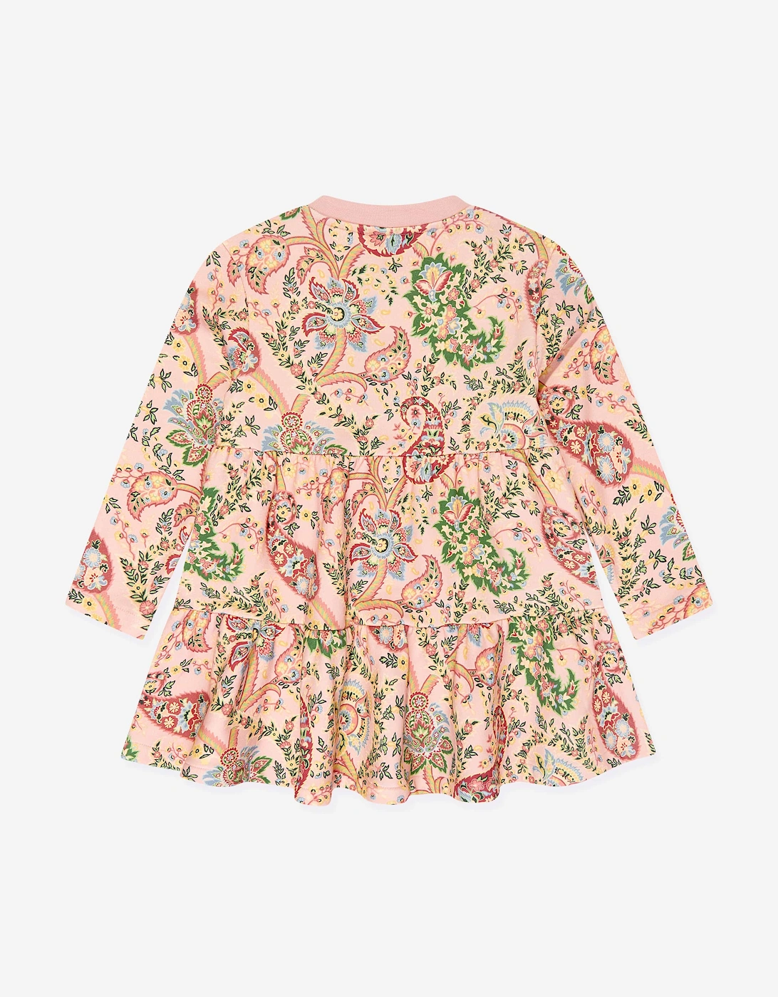 Girls Paisley Print Dress in Multicolour