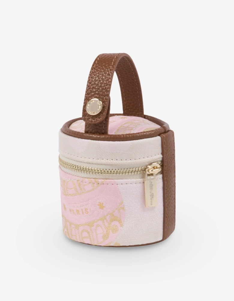 Baby Hot Air Balloons Dummy Case in Pink (7.5cm)