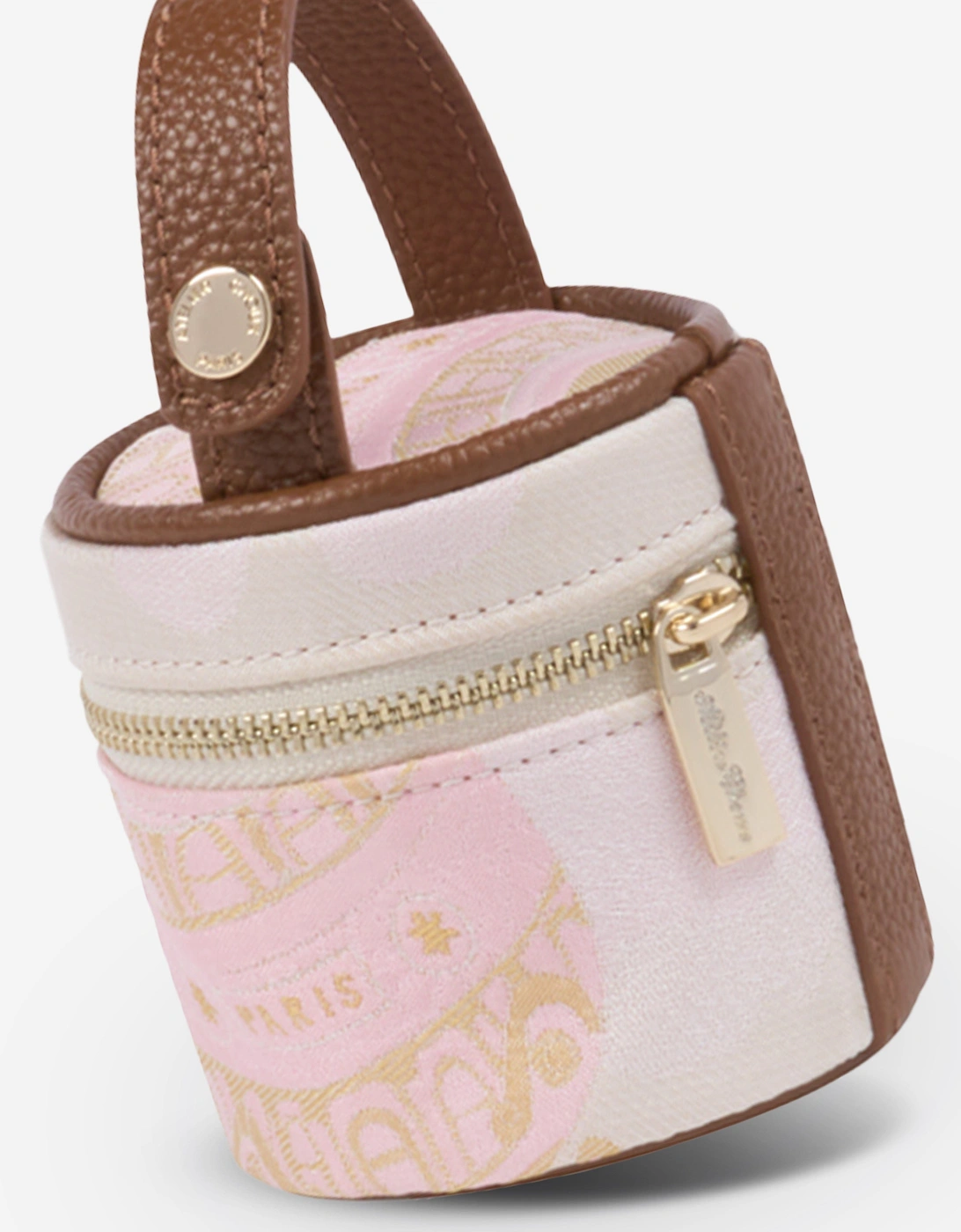 Baby Hot Air Balloons Dummy Case in Pink (7.5cm)