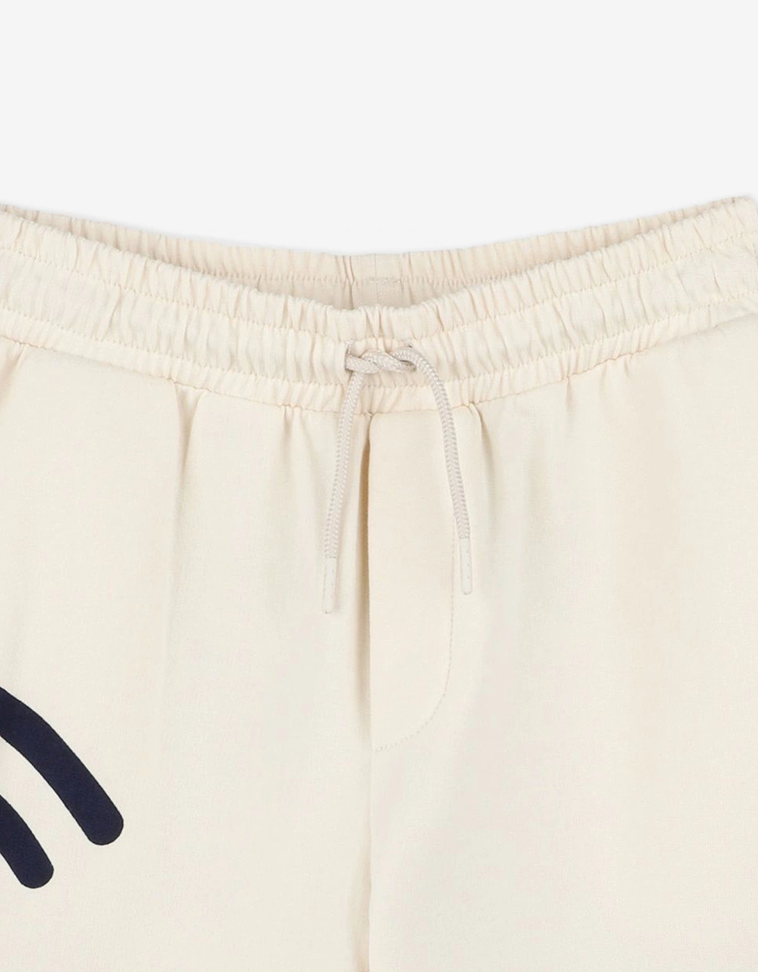Boys Logo Bermuda Shorts in Beige