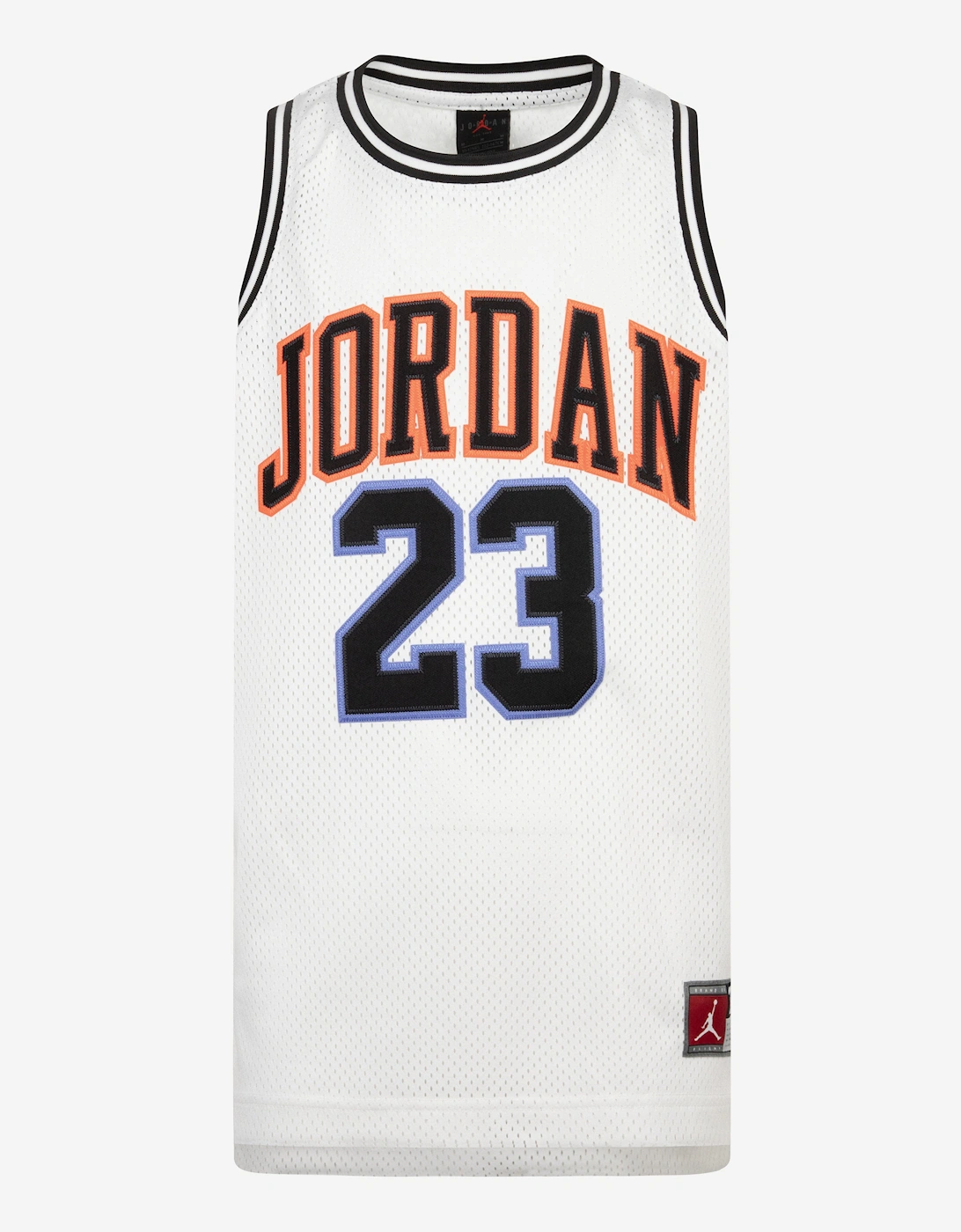 Girl's Jordan Kids Jordan 23 Jersey in White - Size: 12 - 13 yrs