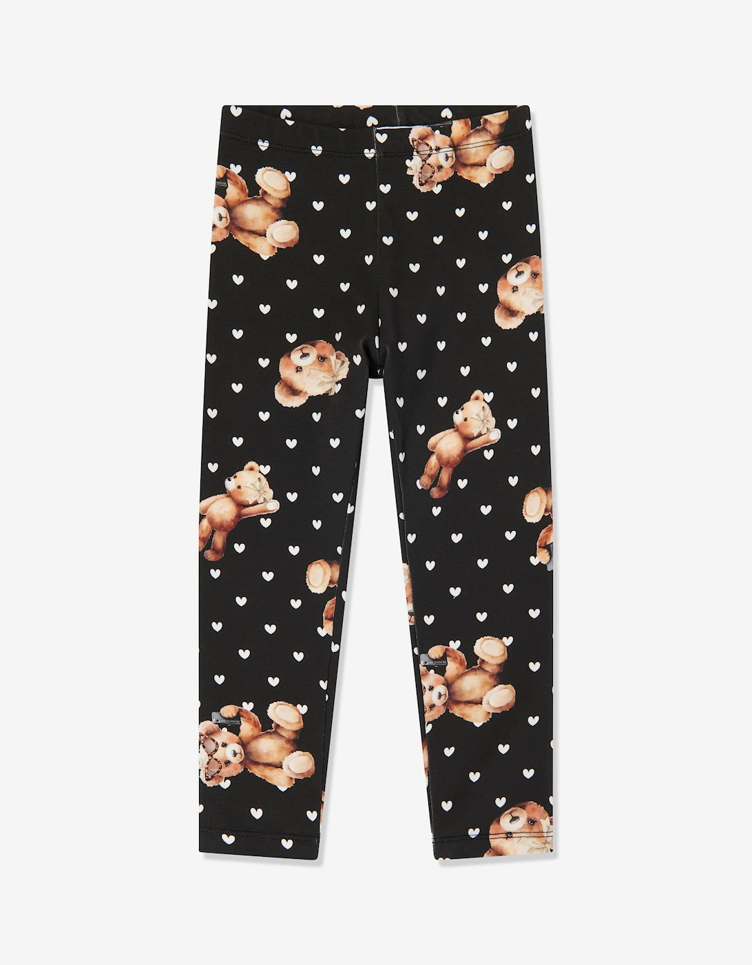 Girls T-Shirt and Leggings Set in Ivory