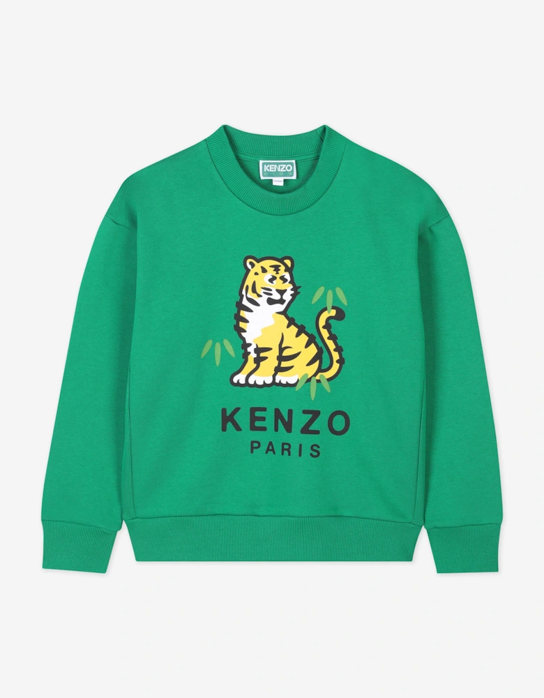 Boys Kotora Sweatshirt in Green