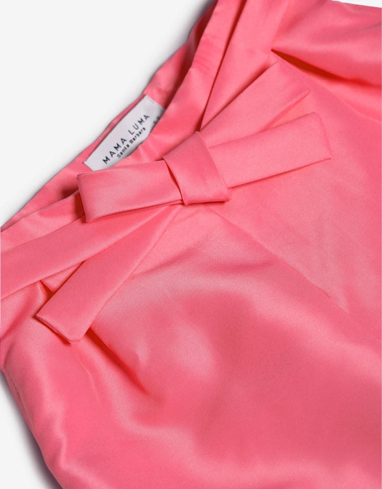 Girls Wide Leg Trousers in Pink