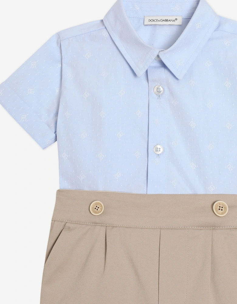 Baby Boys Romper in Blue