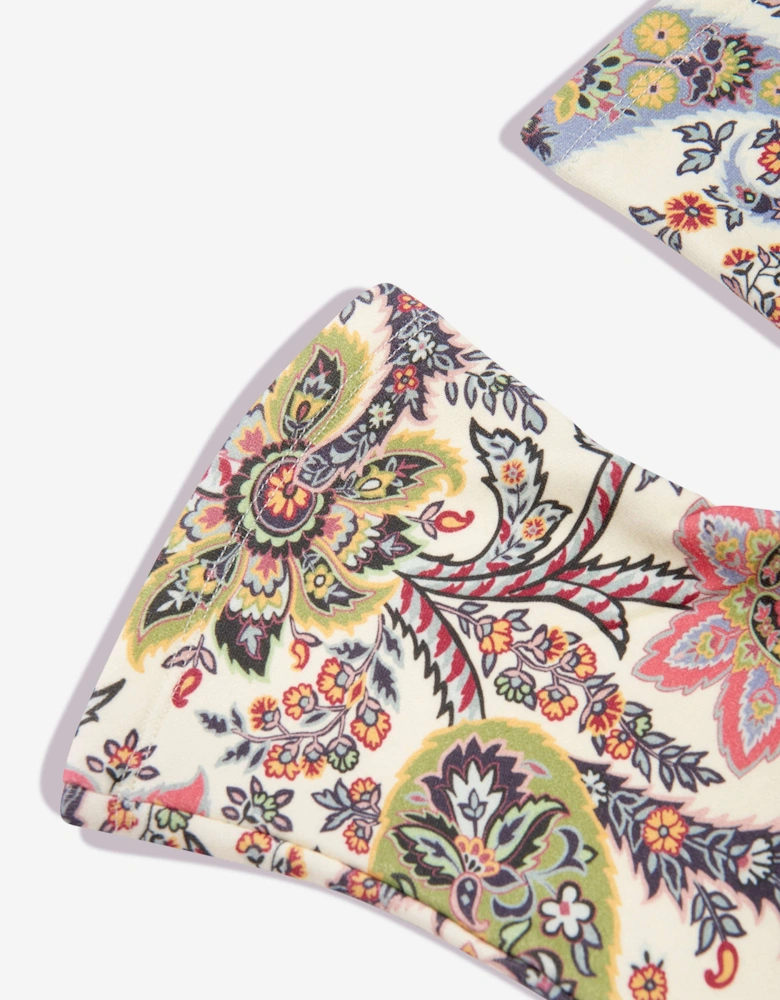 Baby Girls Paisley Joggers in Multicolour