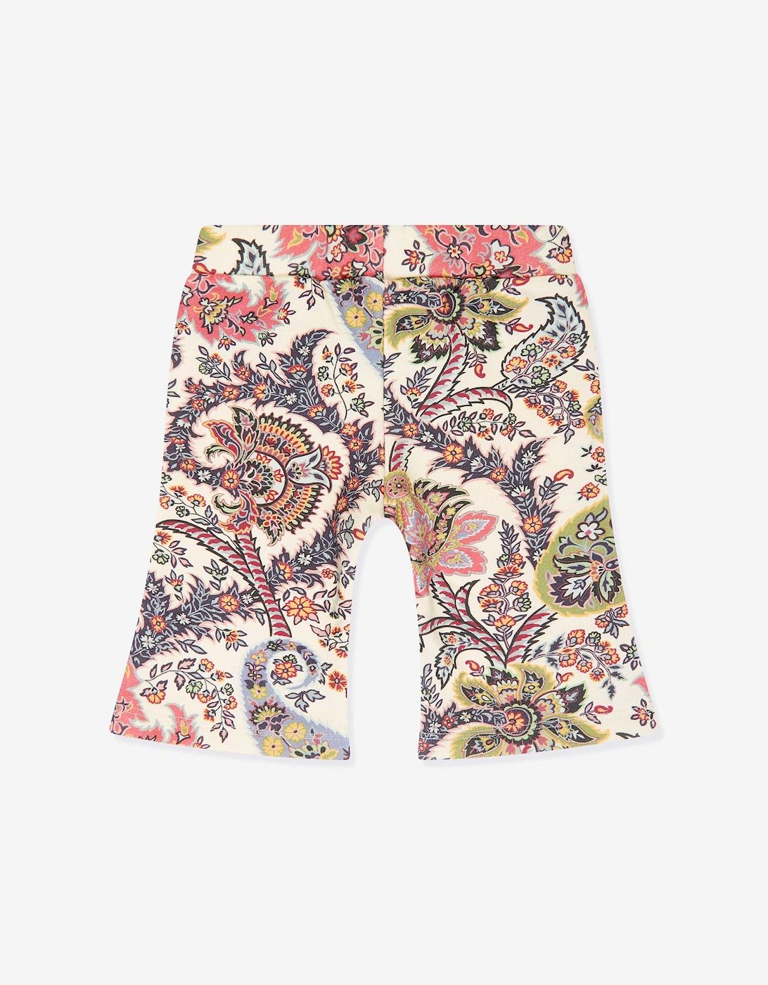 Baby Girls Paisley Joggers in Multicolour