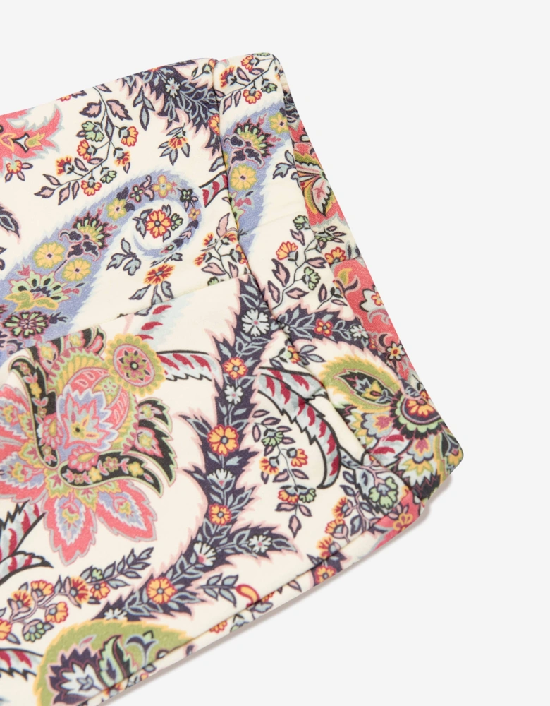 Baby Girls Paisley Joggers in Multicolour
