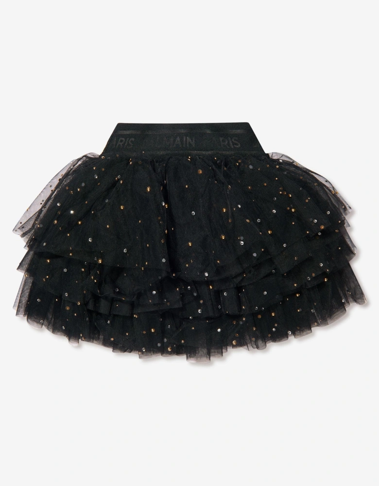 Girls Layered Tulle Skirt