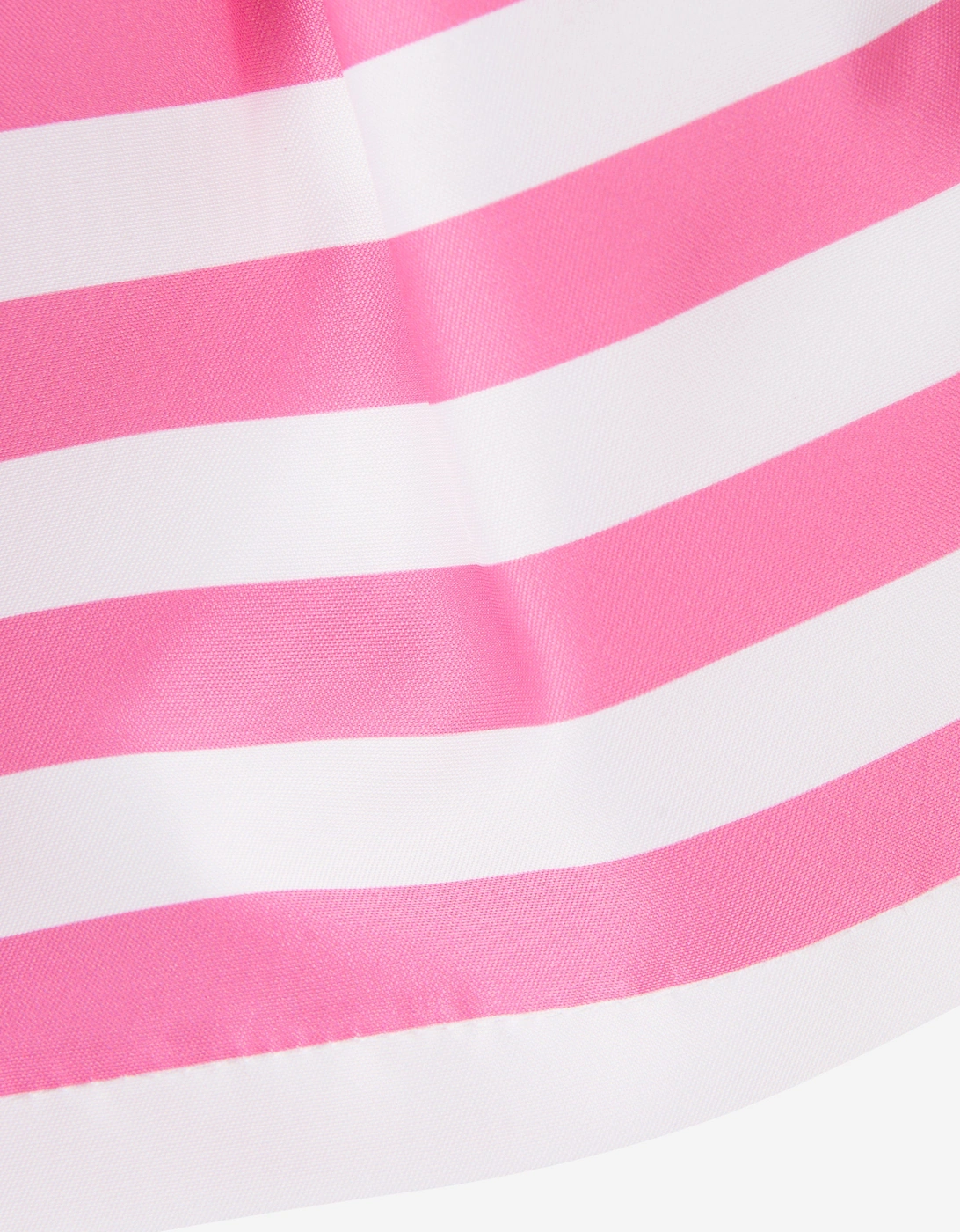 Girls Striped Mini Shorts in Pink