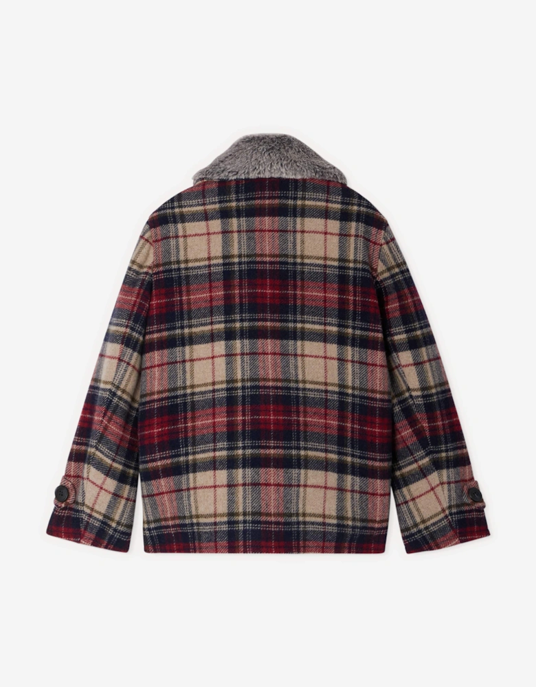 Girls Gigliola Coat in Multicolour