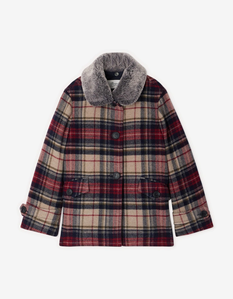 Girls Gigliola Coat in Multicolour