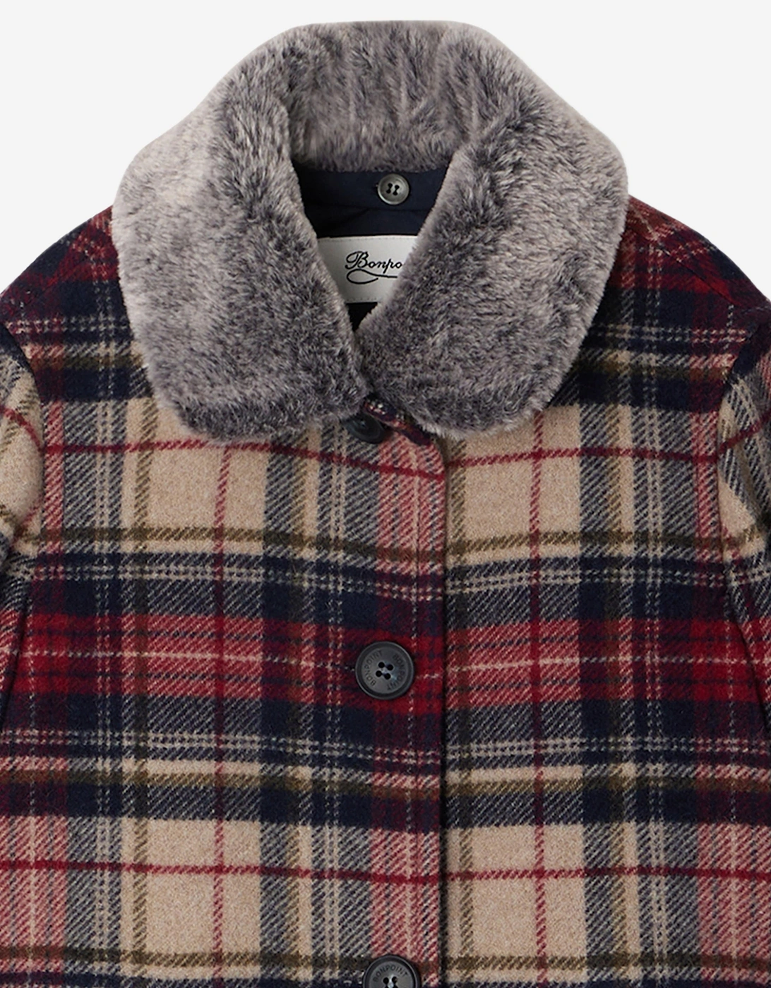 Girls Gigliola Coat in Multicolour
