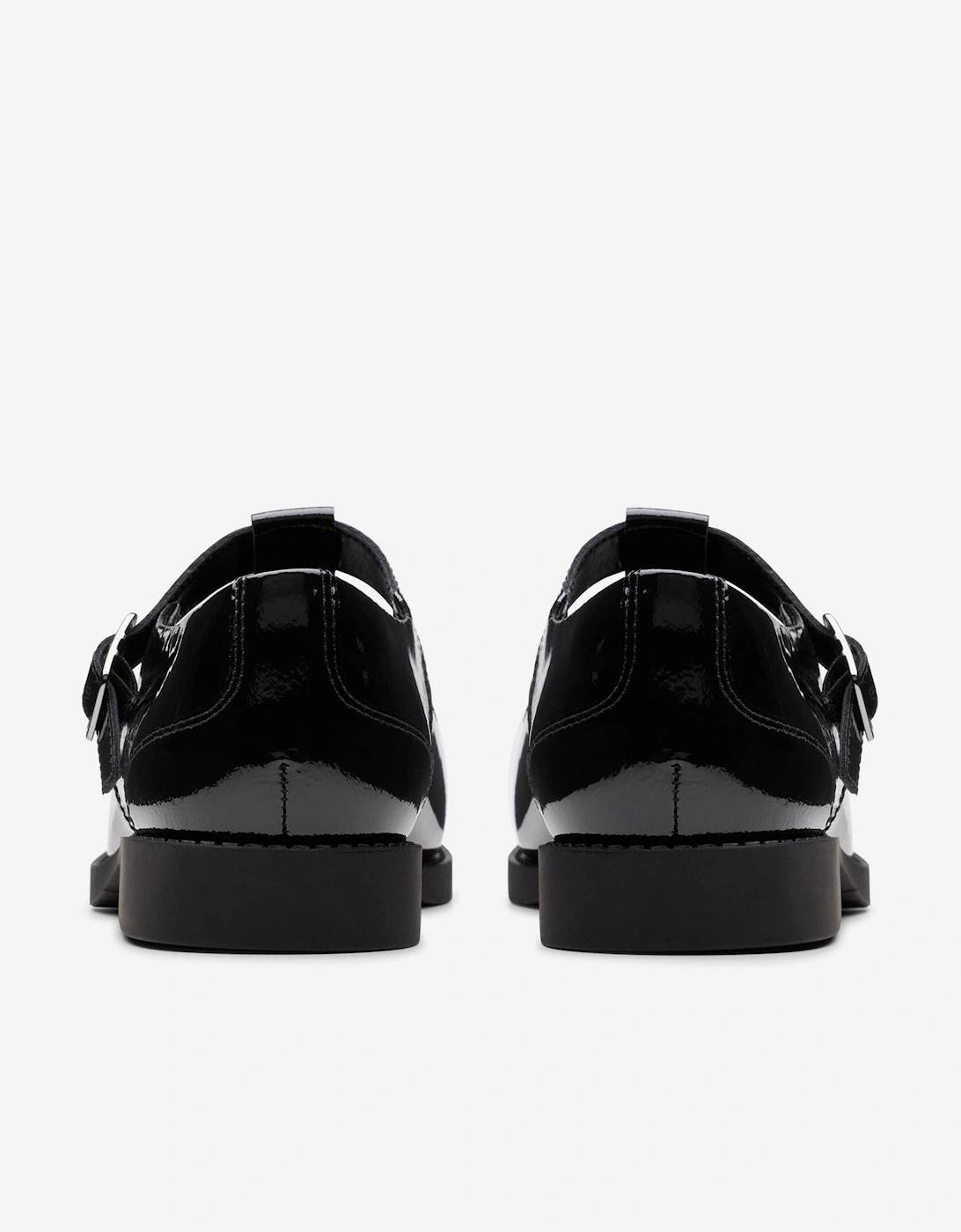 Girls Patent Leather Tapa Hope Shoes in Black
