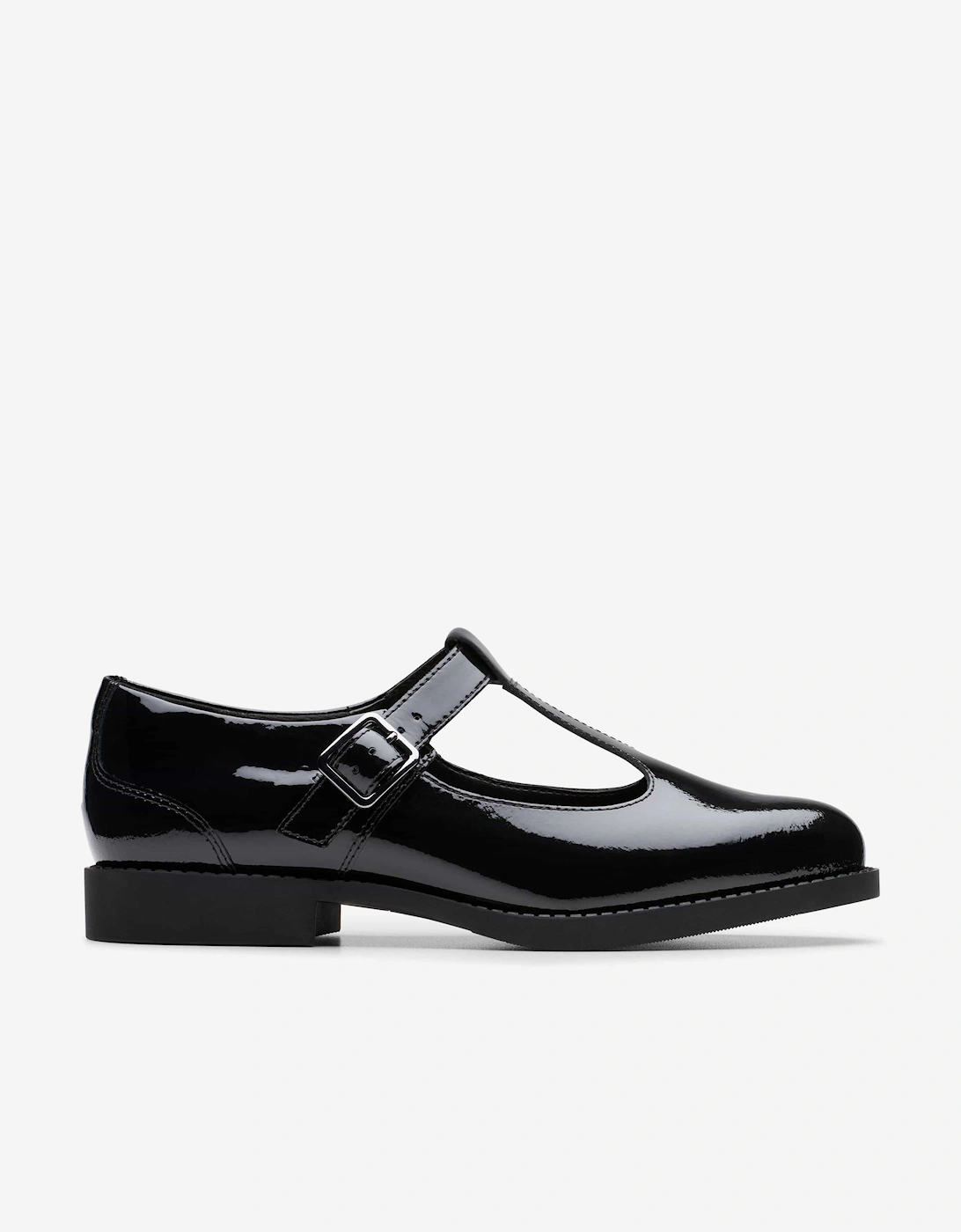 Girls Patent Leather Tapa Hope Shoes in Black, 5 of 4