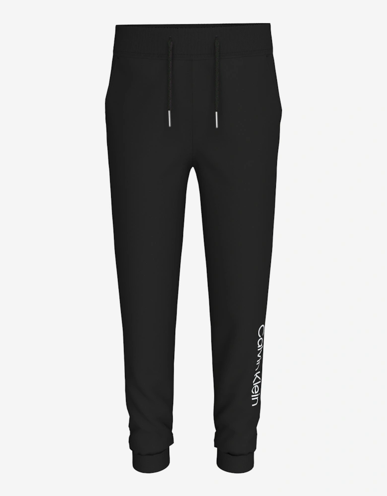 Kids Logo Regular Joggers in Black