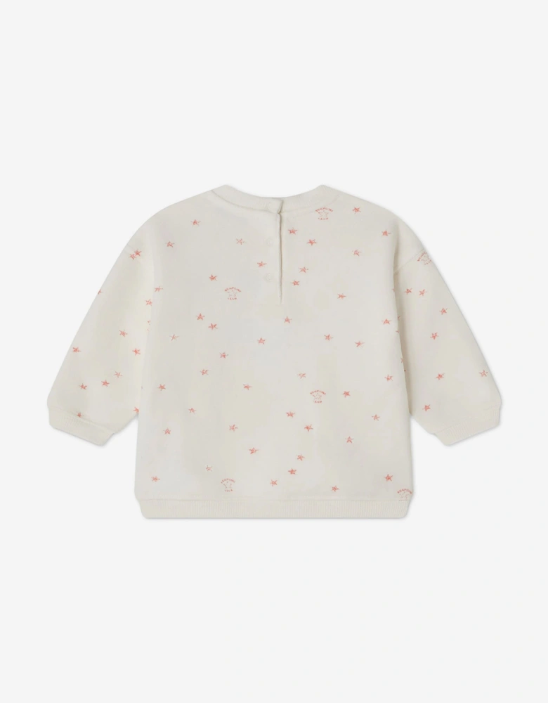 Baby Dady Sweatshirt in Ivory