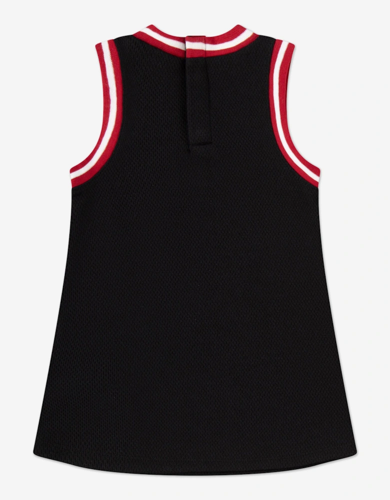 Girls 23 Jersey Dress in Black