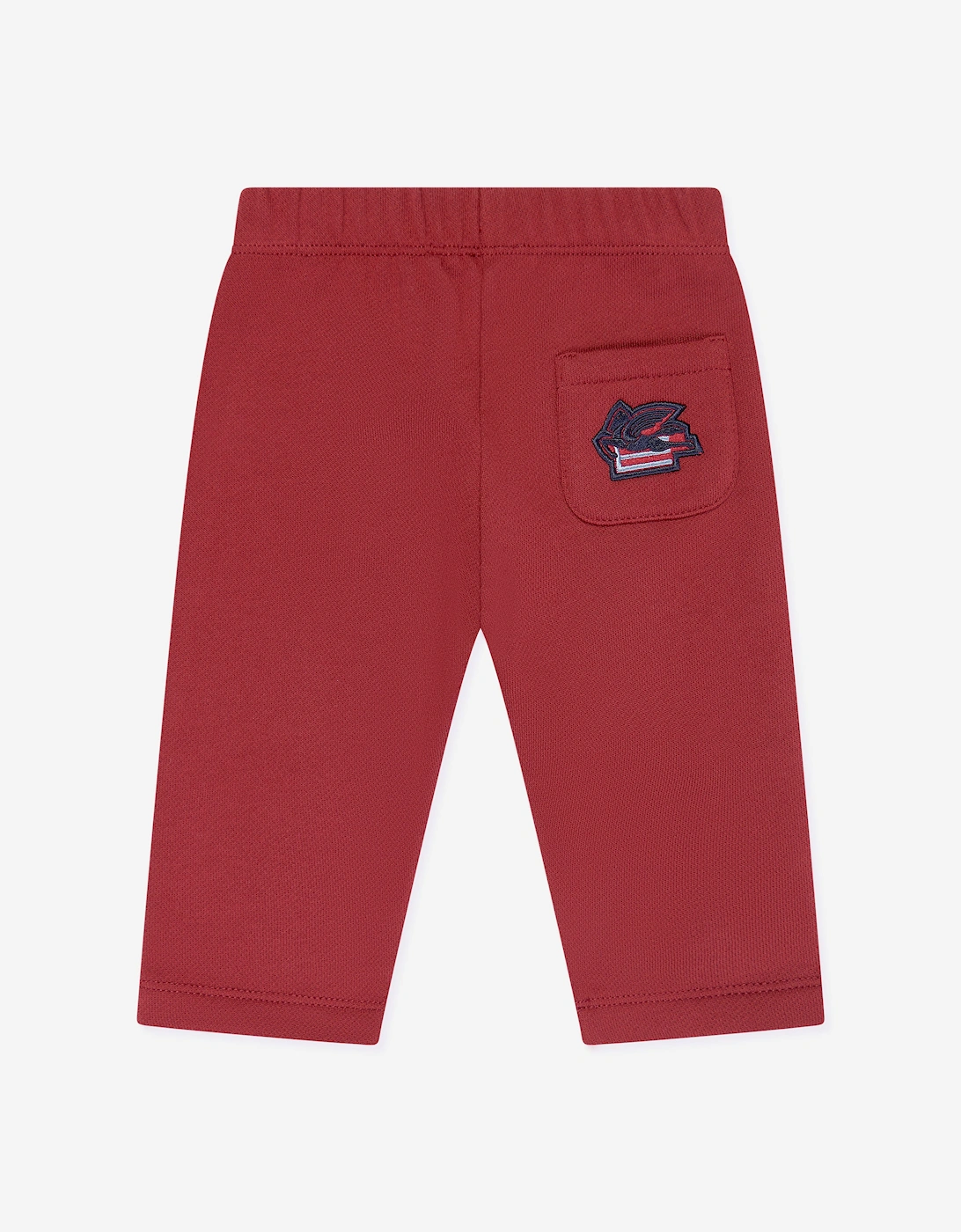Baby Boys Pegaso Logo Joggers in Red