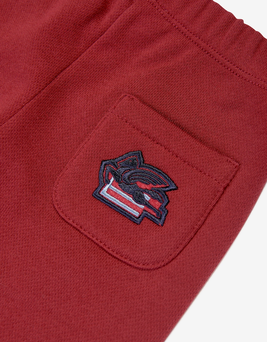 Baby Boys Pegaso Logo Joggers in Red