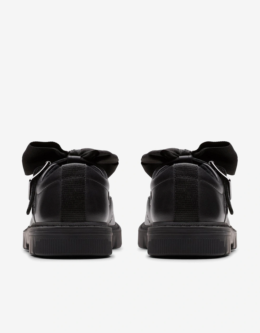 Girls Leather Lorcam Jane Shoes in Black